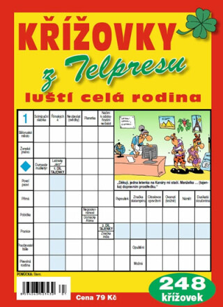 Křížovky z Telpresu luští celá rodina - 248 křížovek 1/2015 - neuveden