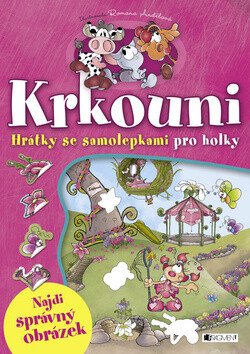 Krkouni Hrátky se samolepkami pro holky - Romana Andělová