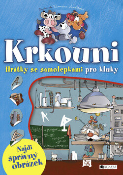 Krkouni Hrátky se samolepkami pro kluky - Romana Andělová