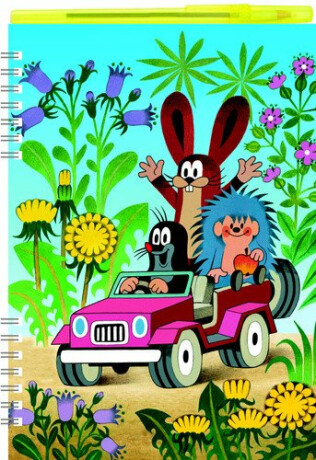 Zápisník A5 s kroužkovou vazbou - Krtek 2 - KRTEK (AK6762) - neuveden