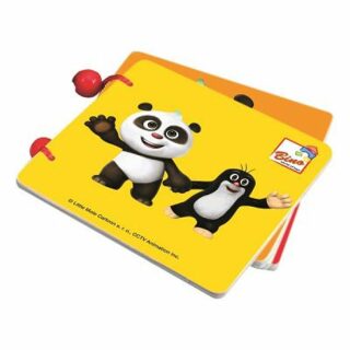 Krtek a Panda: Dřevěná knížka barvy - neuveden