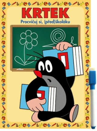 Krtek - Procvičuj si (před)školáku... Procvičovací sešit stíratelný - neuveden