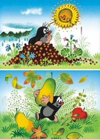 Krtkův svět - Puzzle 2x48 - neuveden