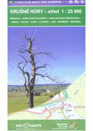 Krušné hory-střed 1:25T /91 Turistické mapy pro každého - neuveden