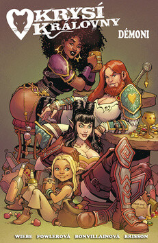 Krysí královny 3 - Démoni - Kurtis J. Wiebe