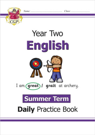 KS1 English Year 2 Daily Practice Book: Summer Term - CGP Books