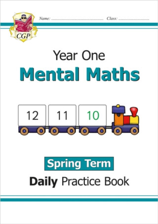 KS1 Mental Maths Year 1 Daily Practice Book: Spring Term - CGP Books