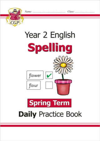 KS1 Spelling Year 2 Daily Practice Book: Spring Term - CGP Books