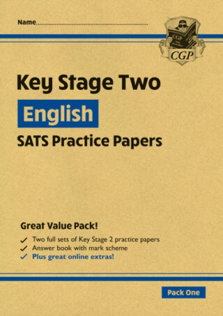 KS2 English Year 6 SATS Practice Papers: Pack 1 - for the 2026 tests (with free Online Extras) - CGP Books