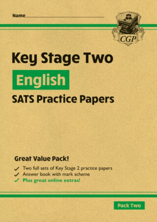 KS2 English Year 6 SATS Practice Papers: Pack 2 - for the 2026 tests (with free Online Extras) - CGP Books