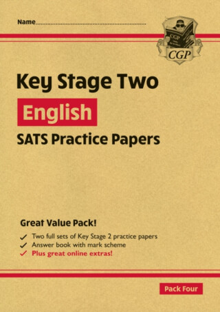 KS2 English Year 6 SATS Practice Papers: Pack 4 - for the 2026 tests (with free Online Extras) - CGP Books