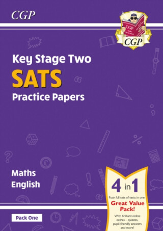 KS2 Maths & English Year 6 SATS Practice Papers: Pack 1 - for 2026 (with free Online Extras) - CGP Books
