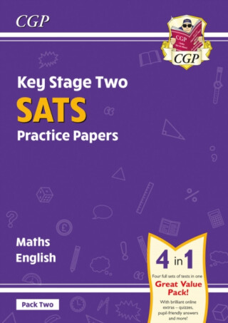 KS2 Maths & English Year 6 SATS Practice Papers: Pack 2 - for 2026 (with free Online Extras) - CGP Books