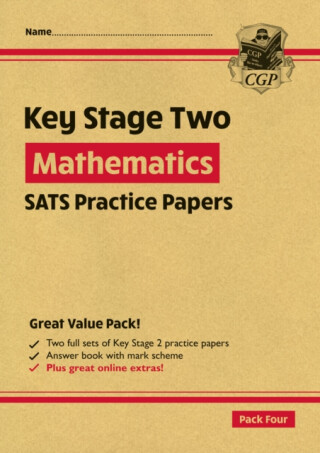 KS2 Maths Year 6 SATS Practice Papers: Pack 4 - for the 2026 tests (with free Online Extras) - CGP Books