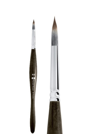 Kulatý ergonomický štětec 800 velikost 3/0 - 