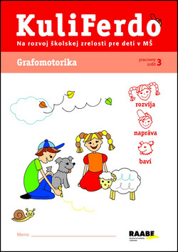 KuliFerdo Grafomotorika pracovný zošit 3 - 