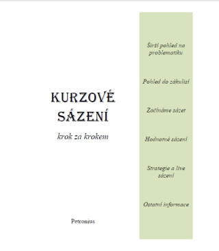 Kurzové sázení krok za krokem -  Petronius