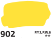 Kvašová barva Rosa 20ml – 902 yellow light - 