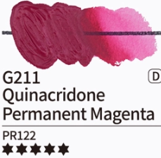 Kvašové barvy Mijello – 211 Quinacridone Permanent Magenta - 