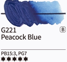 Kvašové barvy Mijello – 220 Cobalt Blue - 