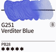 Kvašové barvy Mijello – 251 Verditer Blue - 