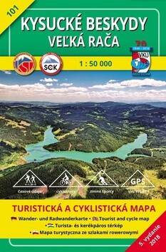 Kysucké Beskydy Veľká Rača 1:50 000 - neuveden