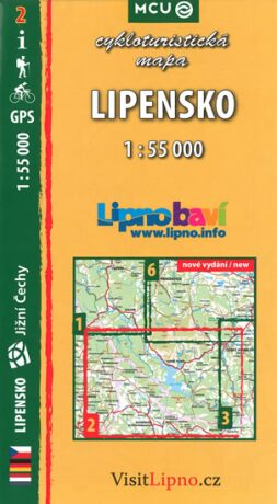 Lipensko - cykloturistická mapa č. 2 /1:55 000 - neuveden
