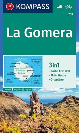 La Gomera 1:30 000 / turistická mapa KOMPASS 231 - neuveden