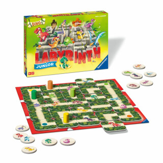 Ravensburger Labyrinth Junior Dinosauři - společenská hra (Defekt) - neuveden