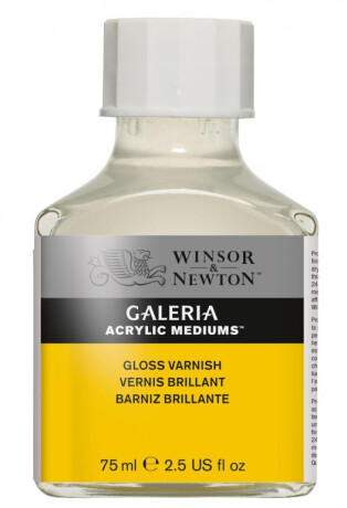 Lak pro akrylové barvy WN 75ml lesklý - 
