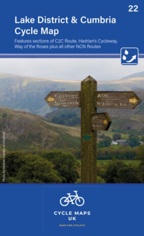 Lake District & Cumbria Cycle Map 22 - Cycle Maps UK