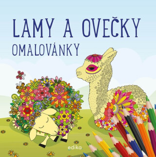 Lamy a ovečky - omalovánky - Kolektiv