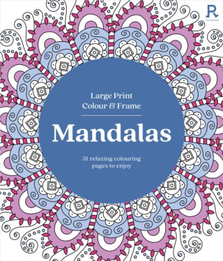 Large Print Colour & Frame - Mandalas - Richardson Puzzles and Games