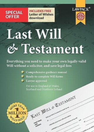 Last Will & Testament Kit - Lawpack