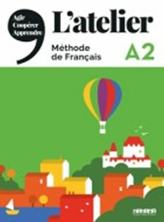 L´atelier A2 - Méthode de francais + DVD - Marie-Noëlle Cocton,Delphine Ripaud,Pommier Emilie,Marie Rabin