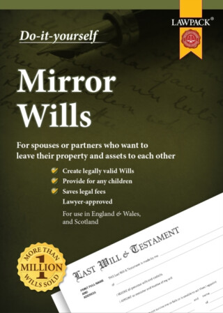 Lawpack Mirror Wills DIY Kit - 
