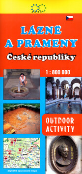 Lázně a prameny České republiky 1:800 000 - 