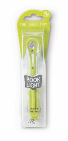 Lampička do knížky s LED úzká - žlutá - neuveden
