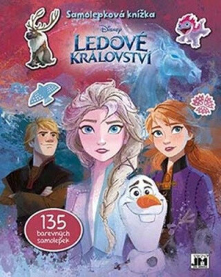 Samolepková knížka - Ledové království - neuveden