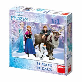 Puzzle Frozen Elsa a přátelé - neuveden