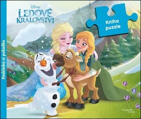 Ledové království - Kniha puzzle - Poskládej si pohádku - Walt Disney