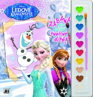 Ledové království - Omalovánky s bar. A4 - neuveden