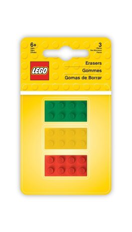 LEGO Iconic Guma LEGO kostky 2x4 - 3 ks - 