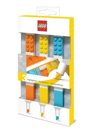 LEGO Zvýrazňovače, mix barev - 3 ks - neuveden
