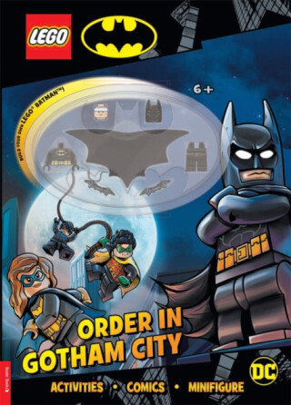 LEGOÂ® Batmanâ„¢: Order in Gotham City Activity Book  (with LEGOÂ® Batmanâ„¢ minifigure) - Buster Books,LEGOÂ®