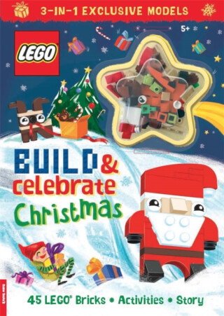 LEGOÂ® Books: Build & Celebrate Christmas (includes 45 bricks) - Buster Books,LEGOÂ®