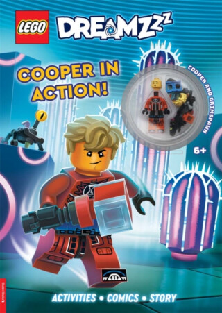 LEGOÂ® DREAMZzzâ„¢: Cooper in Action Activity Book (with Cooper LEGO minifigure and grimspawn mini-build) - Buster Books,LEGOÂ®