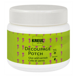 Lepidlo a lak pro dekupáž Kreul 150ml - 