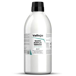 Lesklý akrylový lak Vallejo 500ml - 