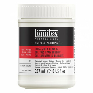 Lesklý super heavy gel Liquitex professional 237ml - 